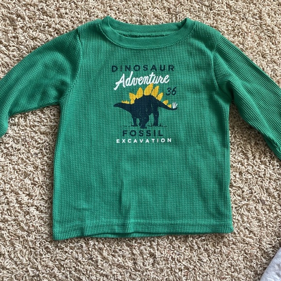 Dinosaur Toddler boys long sleeve set of 6 - Picture 4 of 13